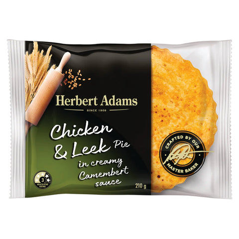 Herbert Adams Chicken & Leek Pie