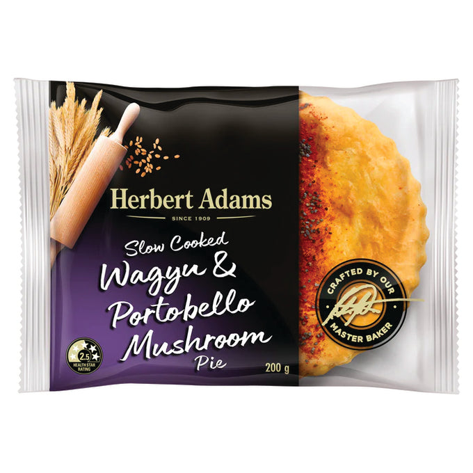 Herbert Adams Wagyu Beef Mushroom Pie